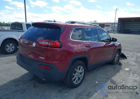 2016 Jeep Cherokee Latitude из США, поврежденный, VIN 1C4PJLCS4GW362852